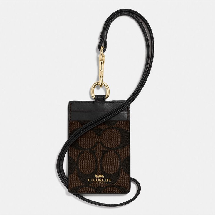

COACH Id Lanyard In Signature Canvas