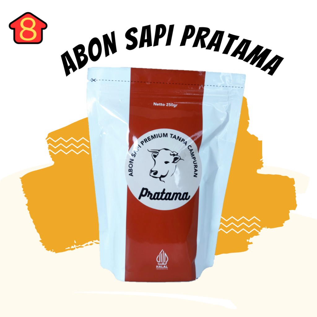 

Abon Sapi Premium Pratama 250gr Tanpa Campuran Original