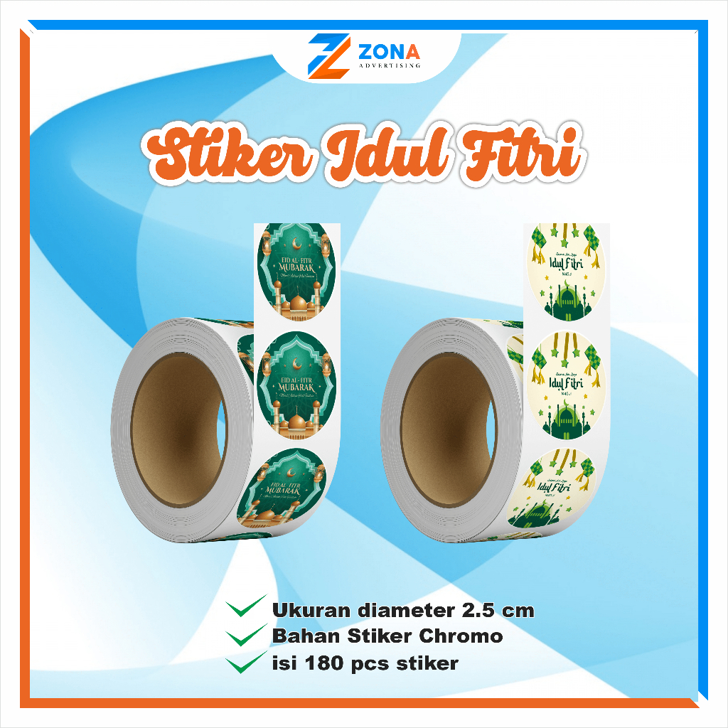

Stiker Label Lebaran Idul Fitri / Stiker Chromo Idul Fitri