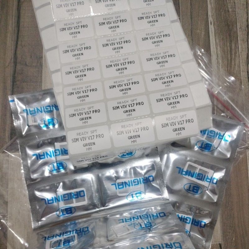 SIM TRAI/SIMLOCK/SLOT SIM/TEMPAT KARTU VIVO V17 PRO/V17PRO