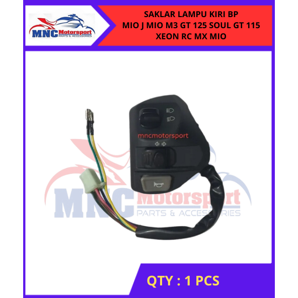SAKLAR LAMPU KIRI BP MIO J MIO M3 GT 125 SOUL GT 115 XEON RC MX MIO