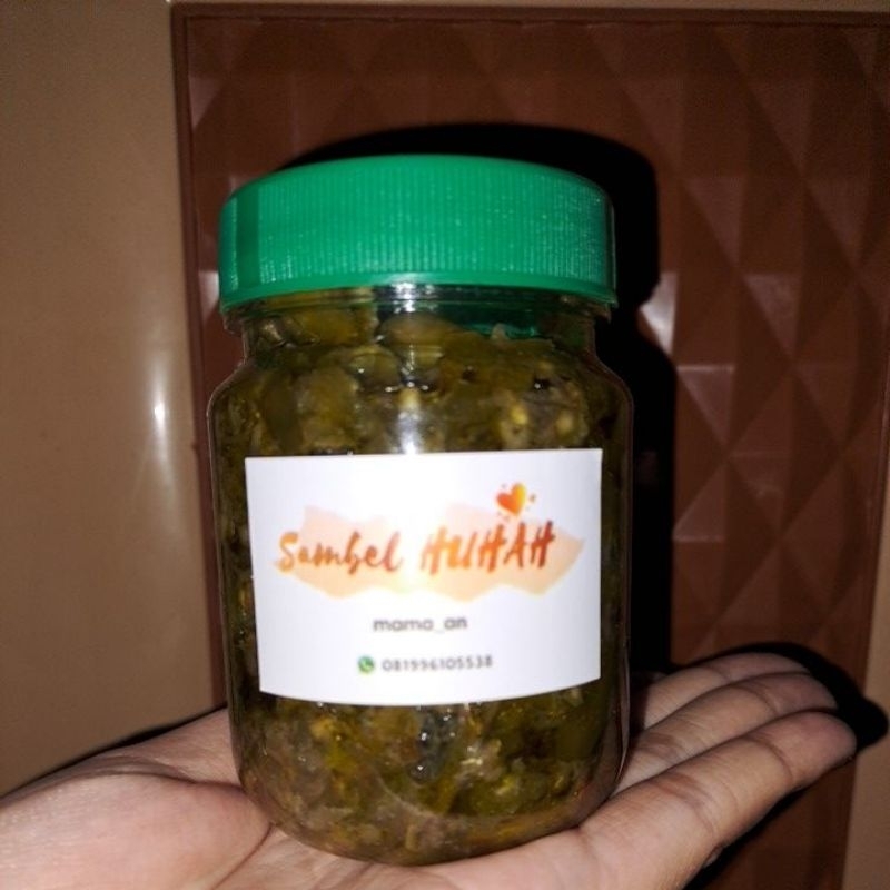 

teri sambel ijo