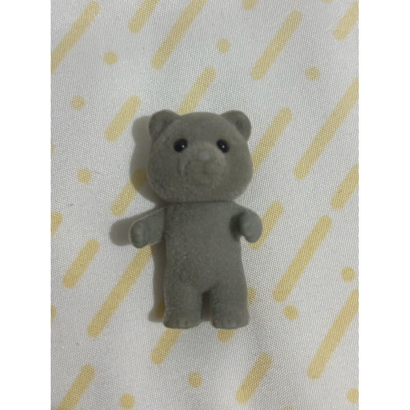 rare sylvanian families evergreen bear baby
