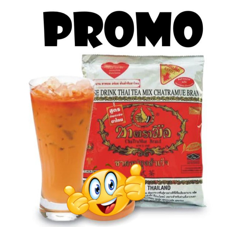 

COD NEWPRODUCT THAI TEA ORIGINAL CHATRAMUE 4GR PROMO TEH ORIGINAL THAILAND 4GR CHATRAMUE