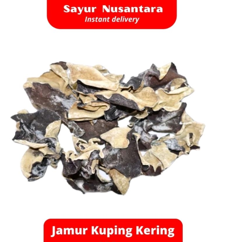 

Jamur Kuping Kering 40gr - Sayur Nusantara