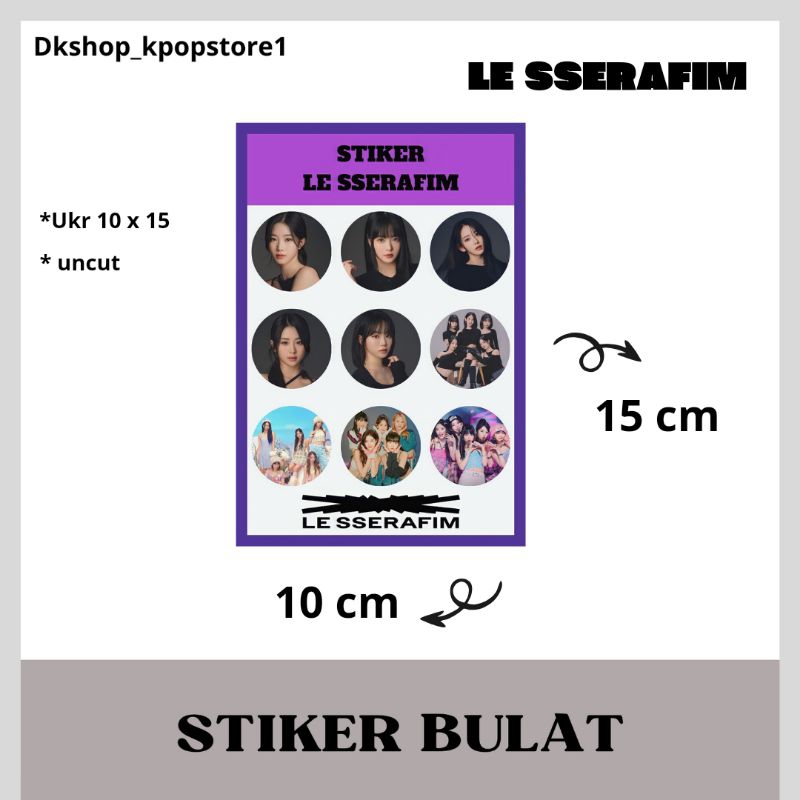 

stiker 1 le sserafim