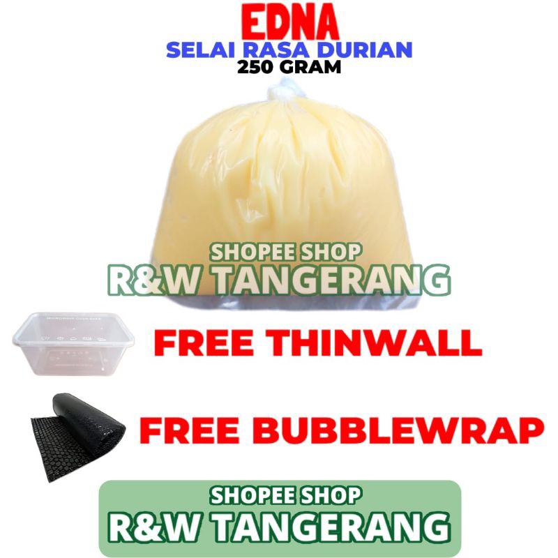 

Edna Selai Durian 250gr Repacked Premium Quality