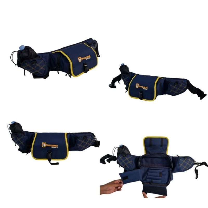 tas pinggang pria Husqvarna | chomphelt bag | tool pack | tas uniseks tas off-road | tas trail waist