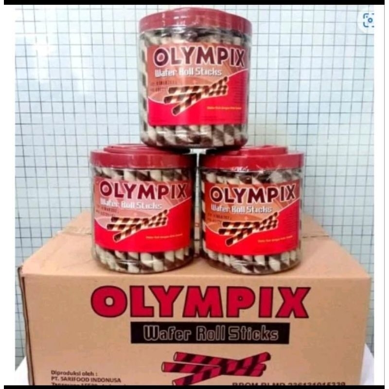 

Astor olympix wafer roll cokelat 400gr