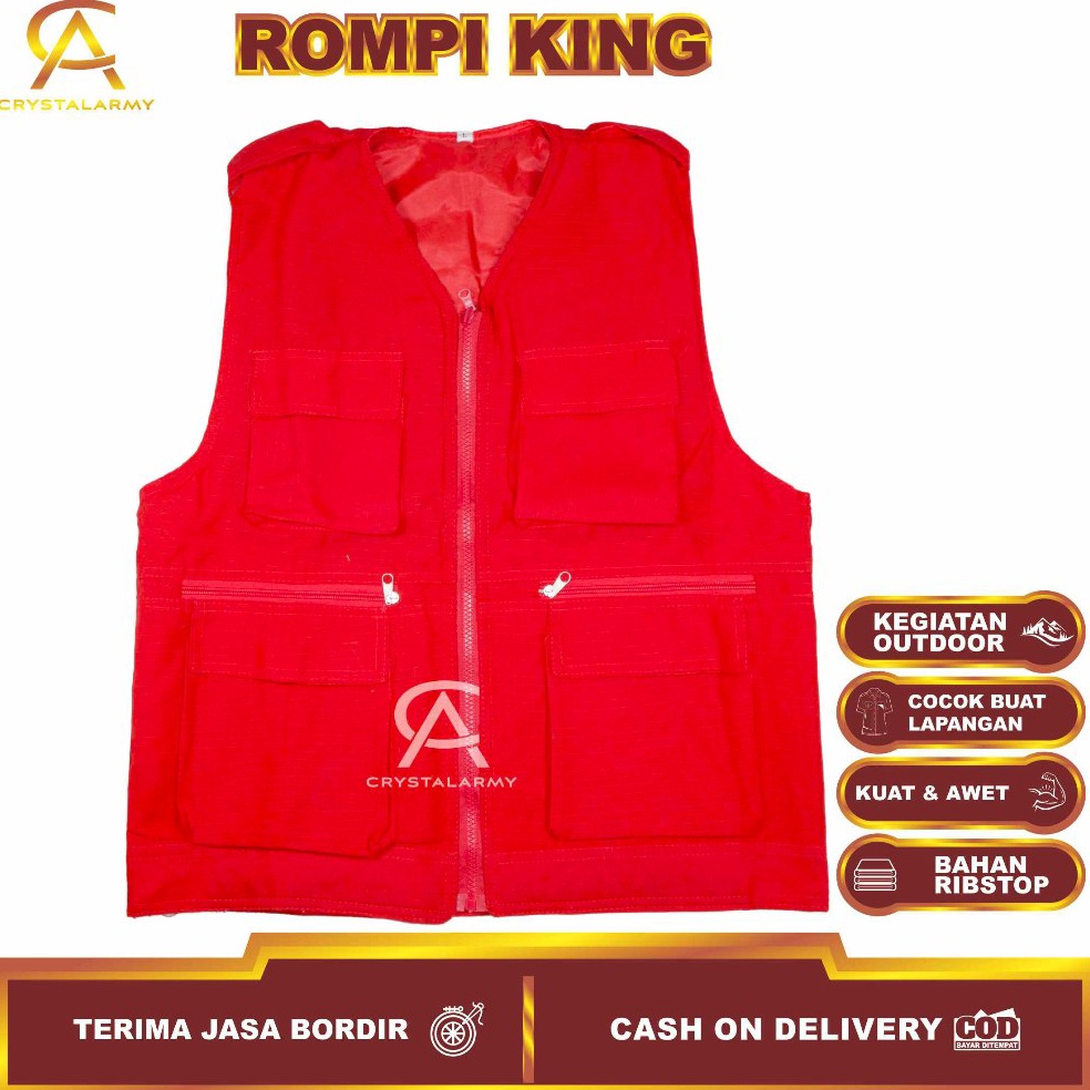 HEMAT PROMO Rompi TacticalRompi KingRompi Multifungsi Rompi LapanganRompi KerjaRompi CargoRompi Laki