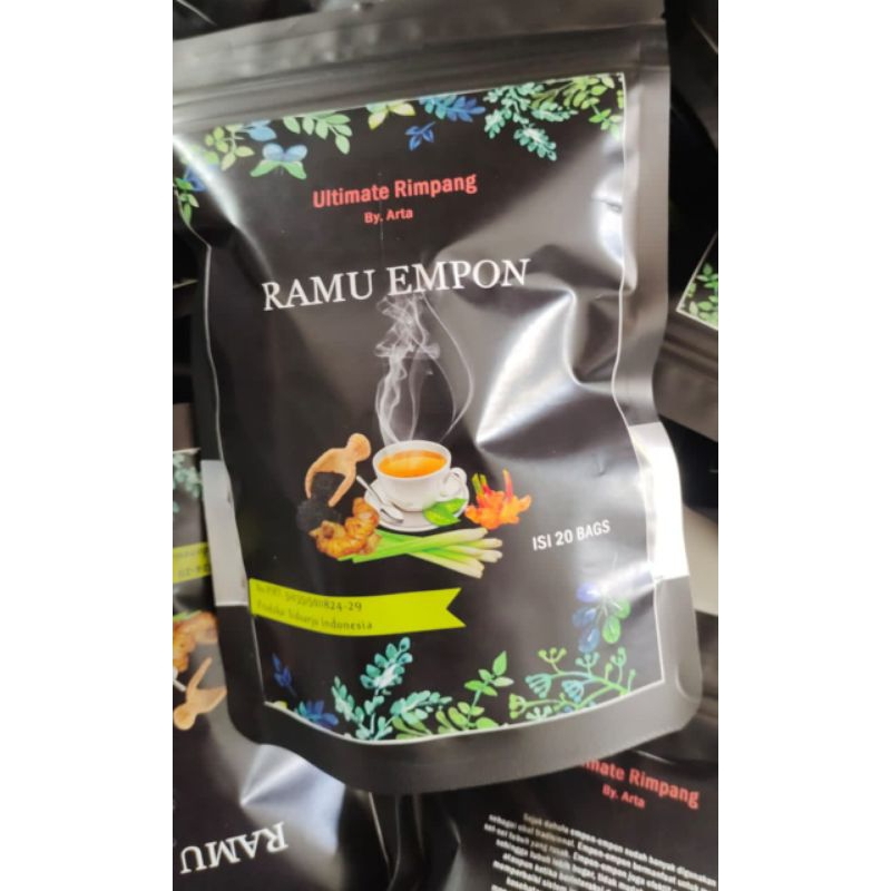 

Teh Detox JSR lengkap habatussaudah ramu empon isi 20pcs