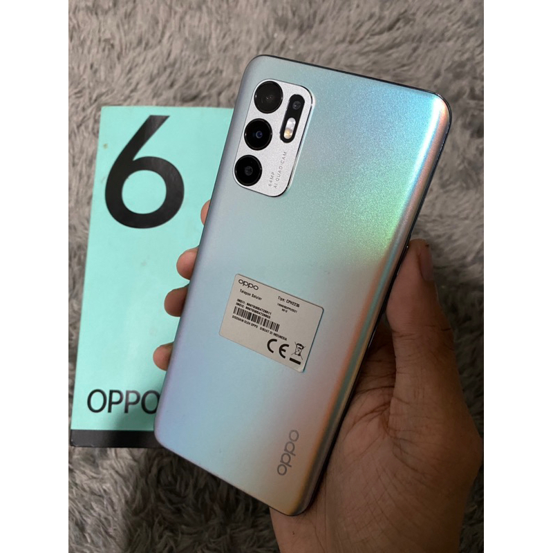 Oppo Reno 6 8/128 Second Mulus Nominus Fullset Original