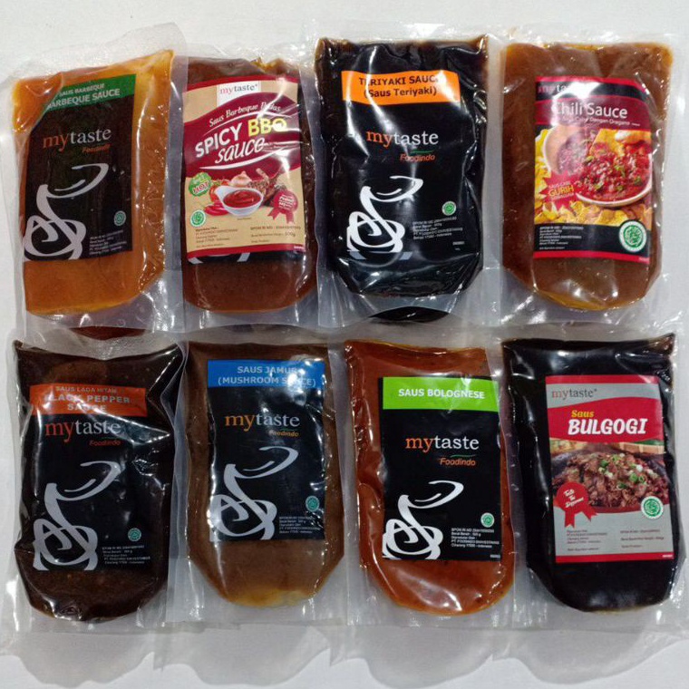 

MYTASTE saus teriyaki barbeque bbq mushroom blackpepper 5gr my taste