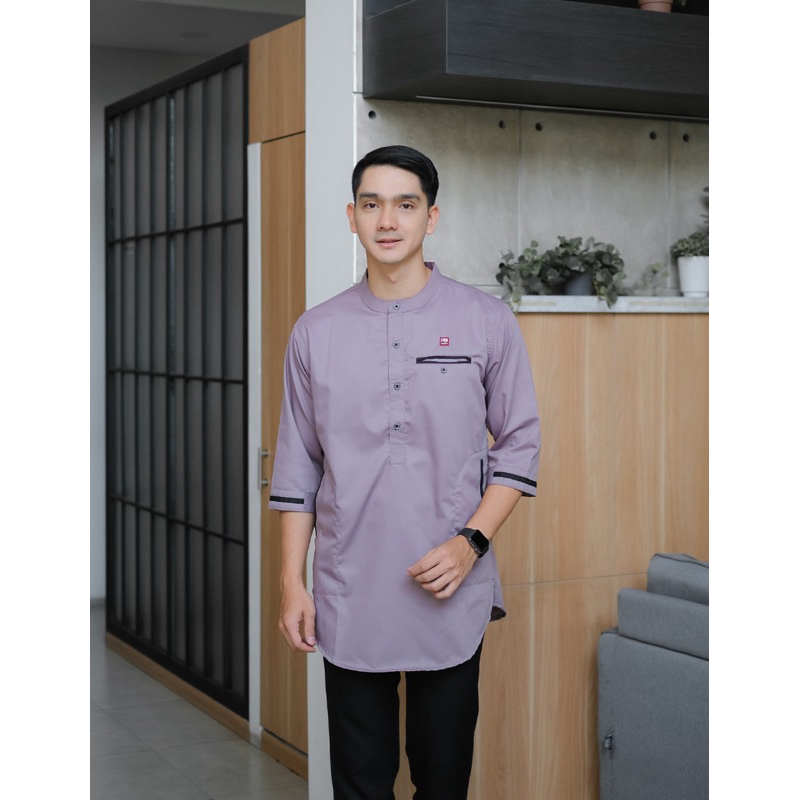 KOKO QURTA WARNA LILAC / KOKO TANGAN 3/4 / KOKO QURTA TERLARIS / KOKO QURTA WARNA MAUVE