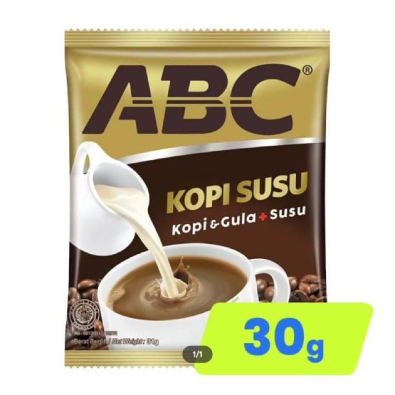 

ABC Kopi Susu 30g 11sachet