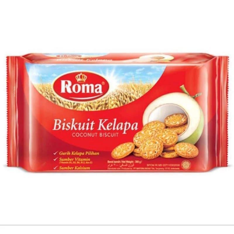 

biskuit Roma kelapa 300g