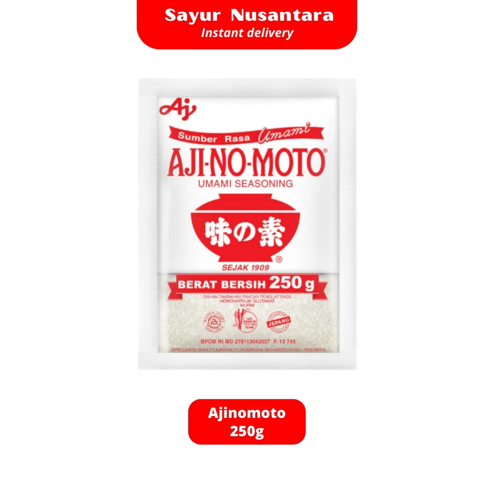 

Micin Penyedap Rasa Ajinomoto 250gr - Sayur Nusantara