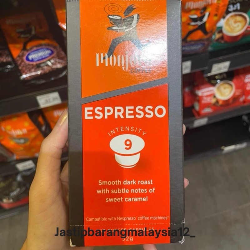 

MONJAVA COFFEE ESPRESSO INTENSITY 9 malaysia