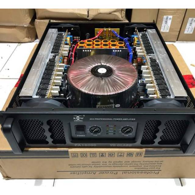 Power Amplifier RDW FA16000 Power RDW FA 16000 Class TD Original 2500 Watt Subwoofer Kelas TD