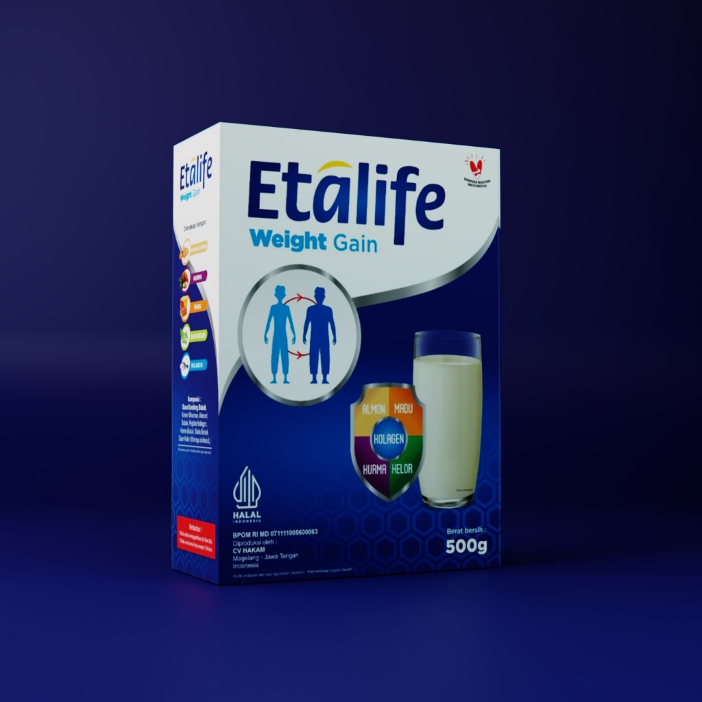 

[COD] PENGGEMUK BADAN AMPUH BPOM SUSU GEMUK BADAN / ETALIFE WEIGHT GAIN