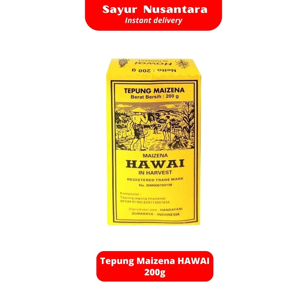 

Tepung Maizena Hawai 200g - Sayur Nusantara