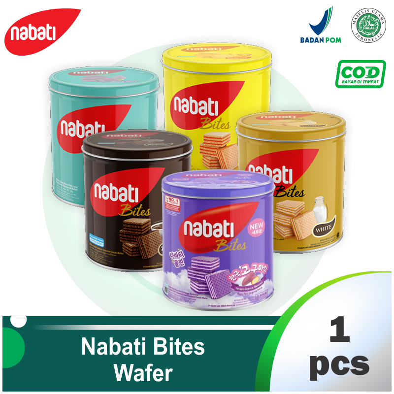 

Nabati Betis Biskuit Wafer Kemasan Kaleng 287 gr