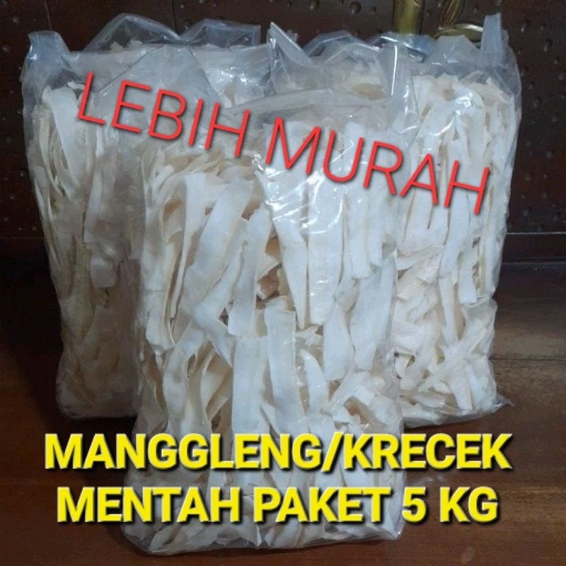 

Manggleng/Krecek Mentah Paket 5 KG