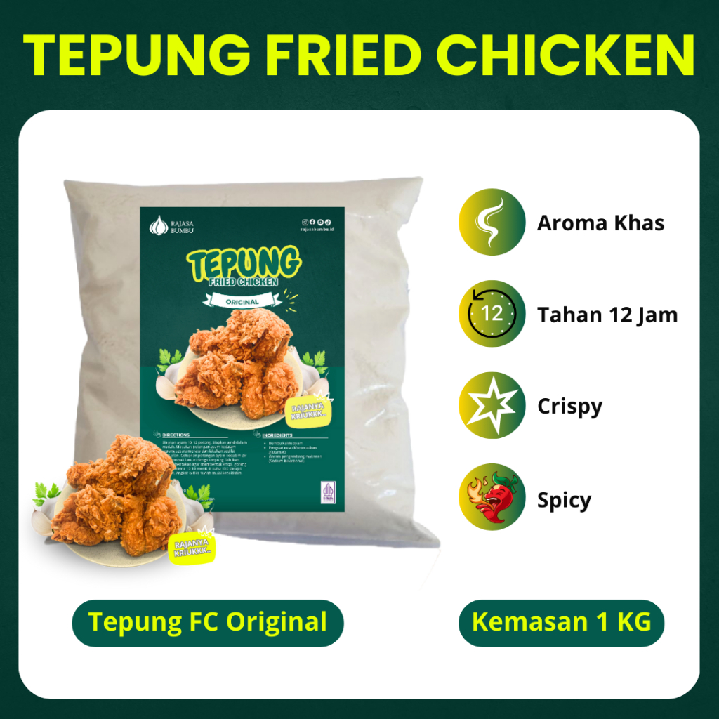 

tepung ayam ketucky crispy dan kriuk 1kg