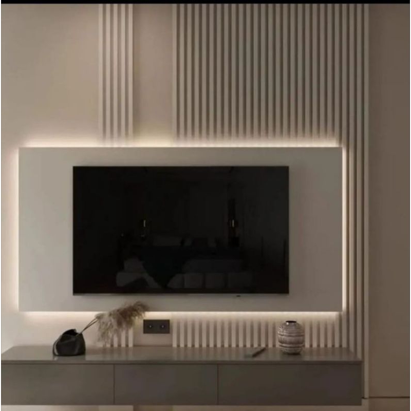 backdrop tv,backdrop minimalis custom