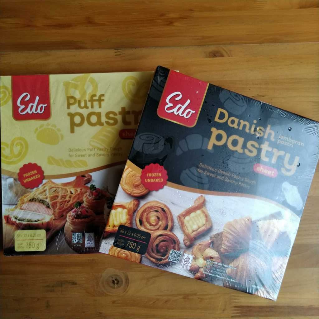 

Edo Puff Pastry / Danish Pastry Sheet 750gr (INSTAN ONLY)