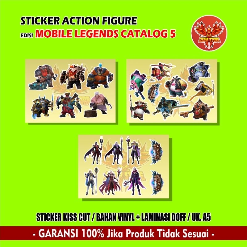 Stiker Pack Action Figure - Mobile Legend Part 5