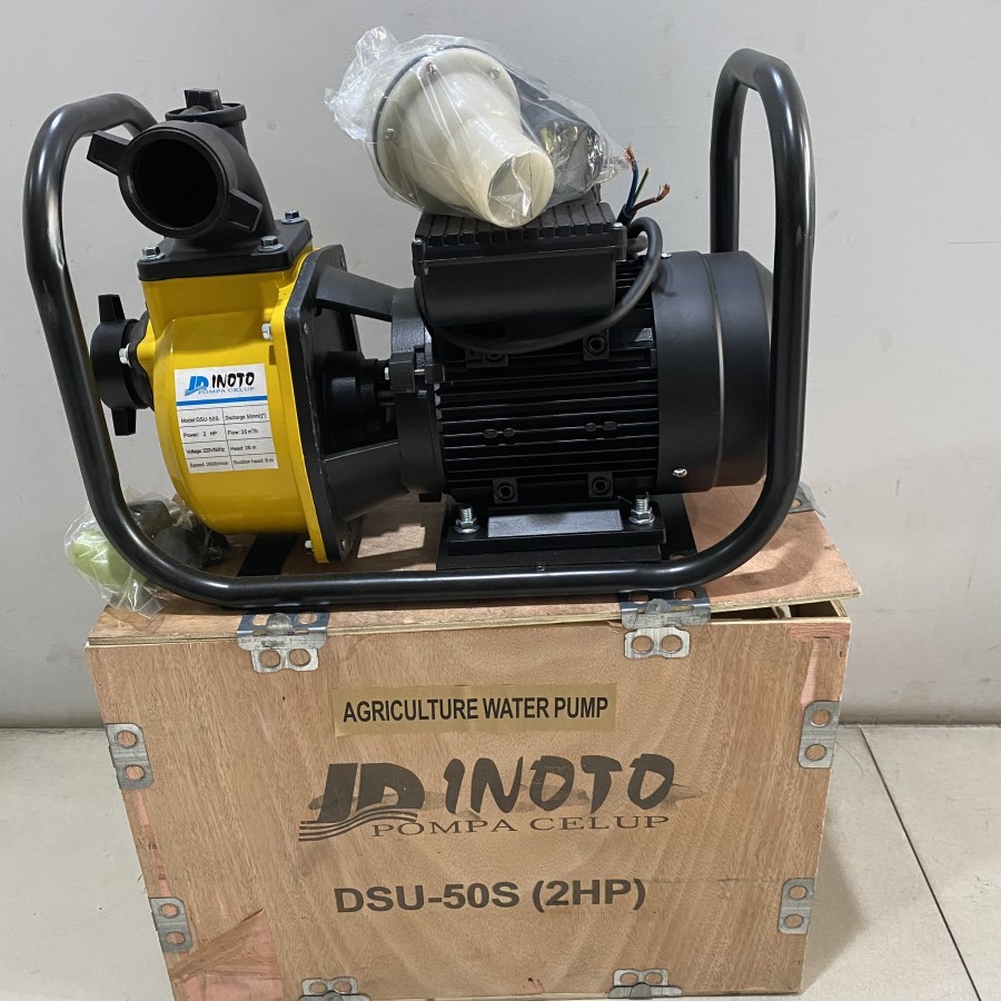 Pompa Alkon Output 2" Inoto Pompa Perairan SAWAH INOTO DSU 50 S 2 hp 1 phase 2" pompa irigasi agricu