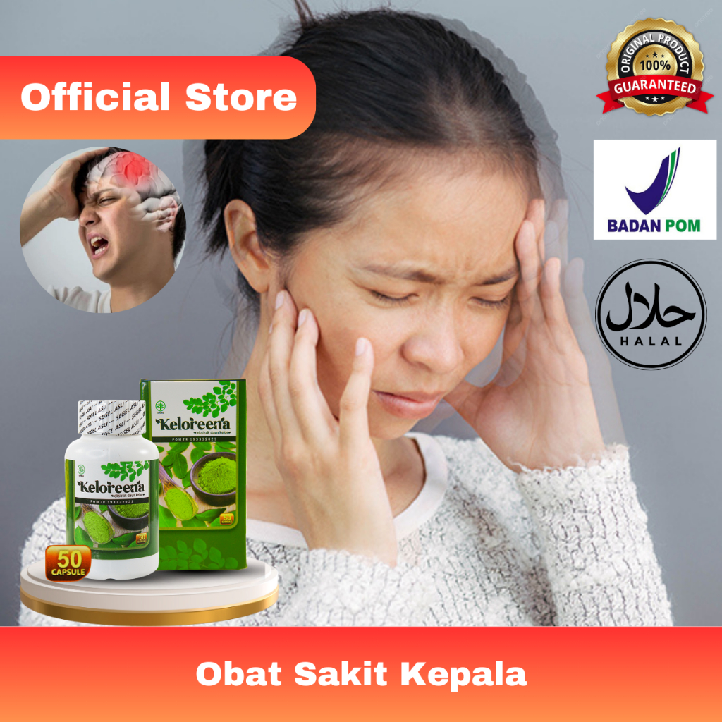 Obat Sakit Kepala, Migrain, Obat Vertigo, Kepala Sering Kliyengan, Obat Sering Pusing Berkepanjangan