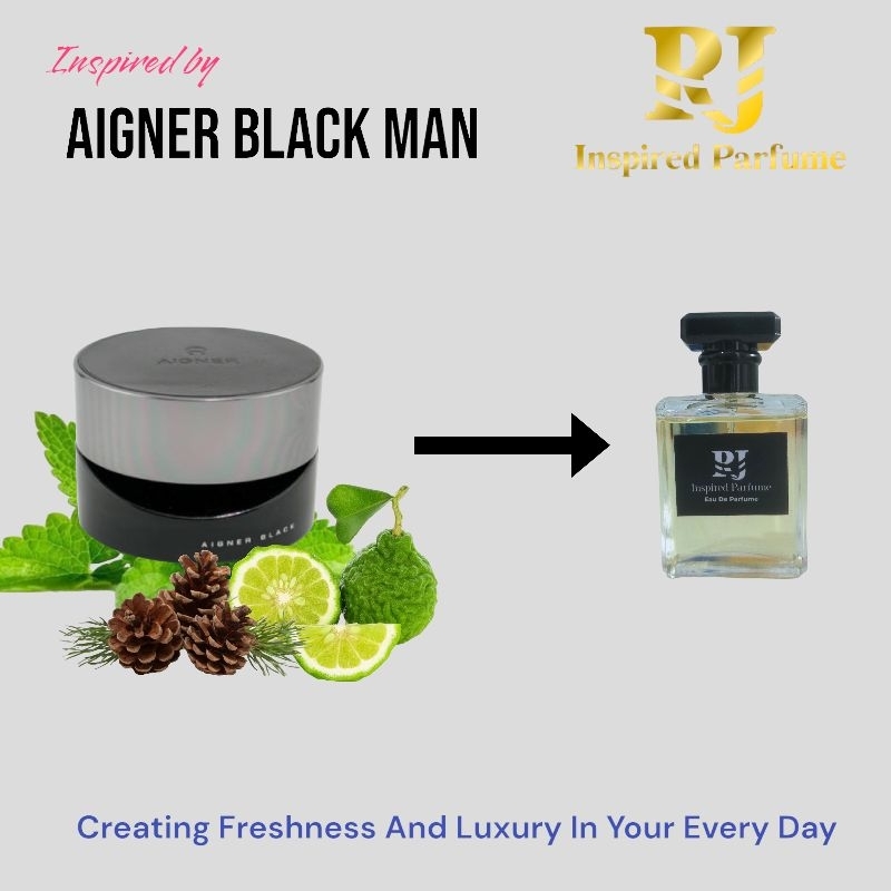 RJ PARFUM AIGNER BLACK MAN