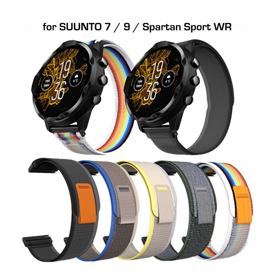 Strap Nylon Kanvas for Suunto 7 / 9 BARO / Spartan Sport - Tali jam