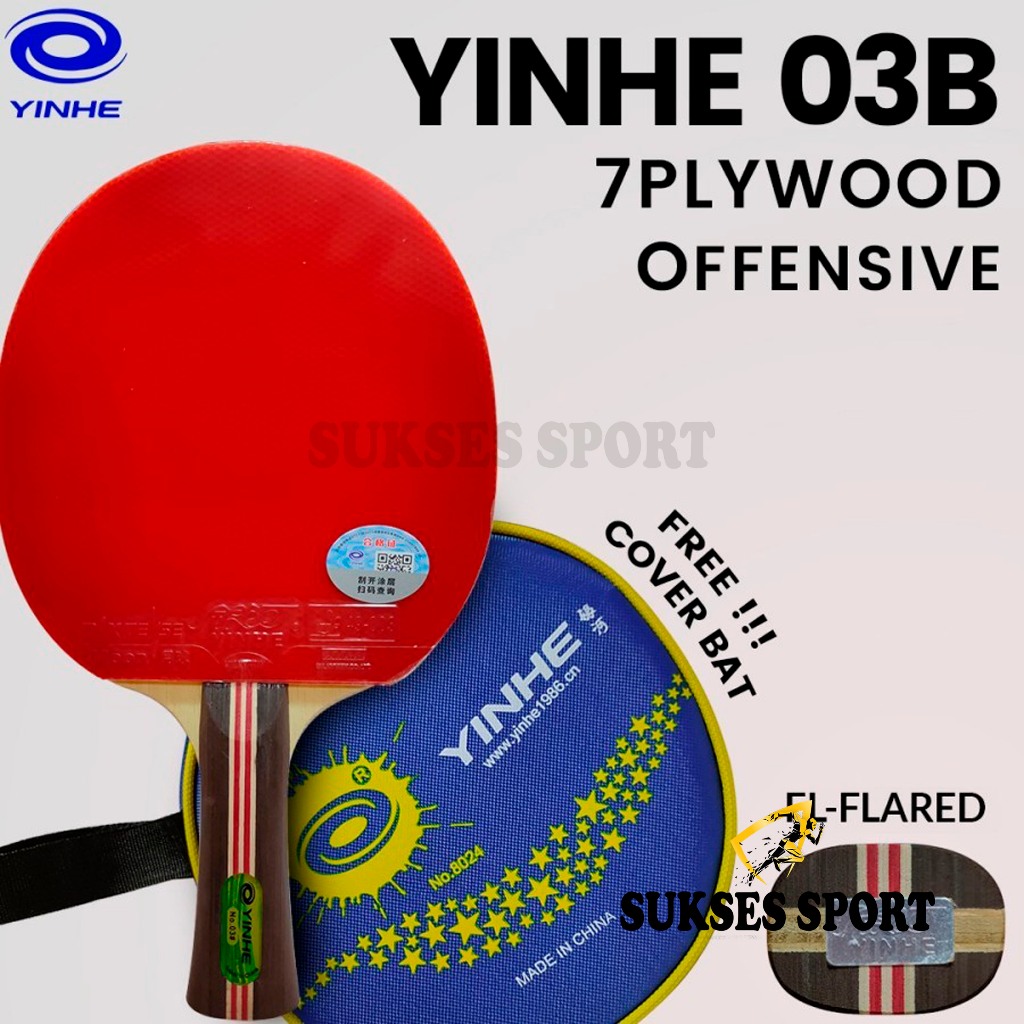 Bat Yinhe 03B FL Carbon Premade Bet Tenis Meja Pingpong