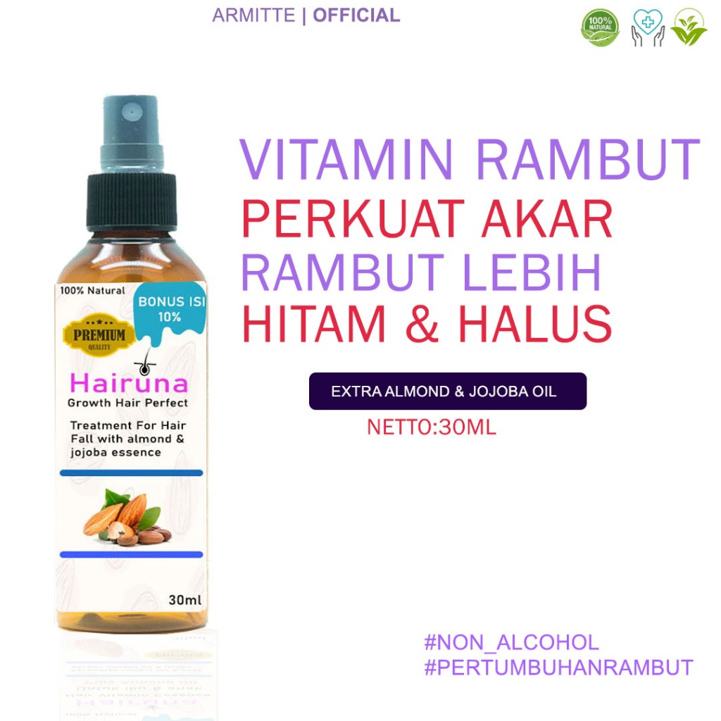 Obat Penumbuh Rambut Penyubur Rambut Cepat penumbuh Rambut Cepat Panjang Hairuna
