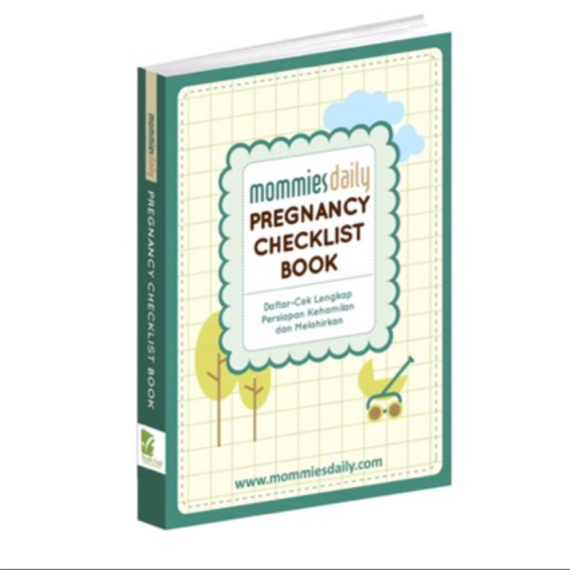Mommies Daily Pregnancy cheklist book