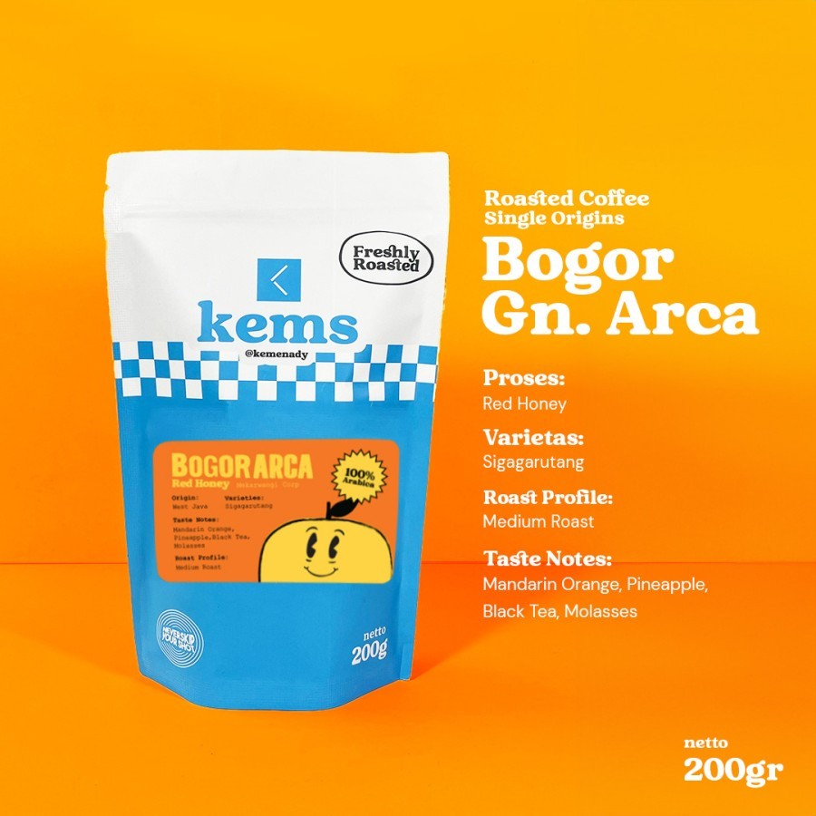 

Kopi Arabika Bogor Arca Mountain 200 gr