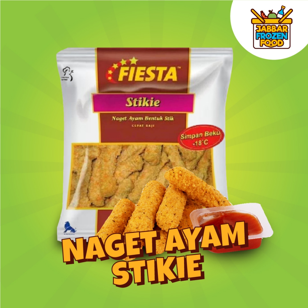 

Chicken Nugget Stikie FIESTA 250gr & 500gr Naget Ayam Stik