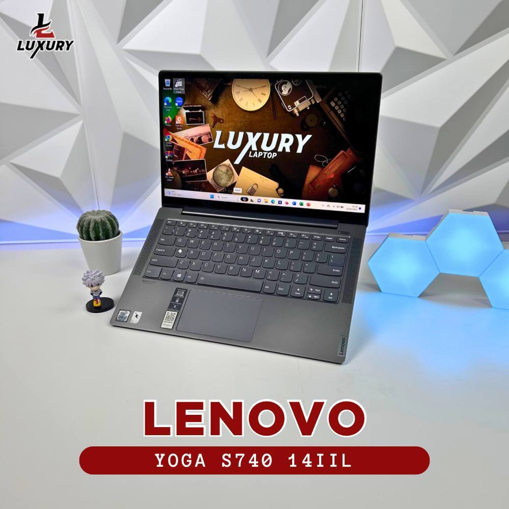 LAPTOP LENOVO YOGA S740 14IIL SLIM CORE I7 RAM 16GB SSD 512GB LAYAR FLIP 180° BACKLIGHT SECOND