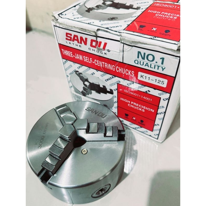 Chuck Bubut 5" 3 Jaw | Claw Bubut 3 Jaw | Catok Kepala Bubut 5 Inch | chuck bubut 5 inch