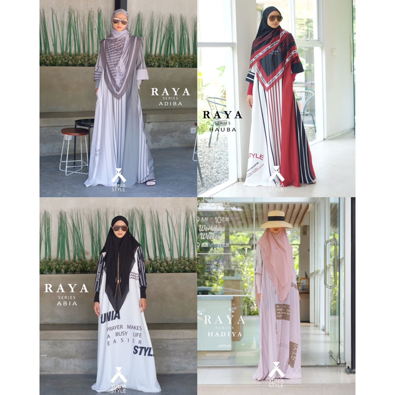 [ YUNIA STYLE ] GAMIS PREMIUM “EID & RAYA SERIES” BY YUNIA STYLE