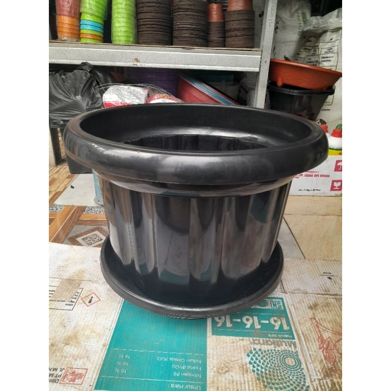 Pot Bunga Jumbo Ukuran 50cm Gloria / Pot Tanaman Besar 50 cm