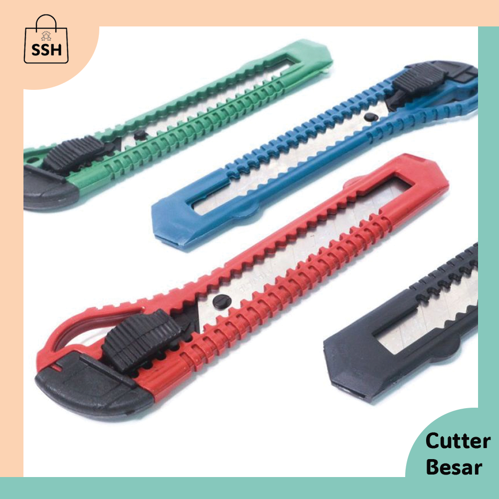 

Pisau Cutter Besar Pemotong Kertas Geser