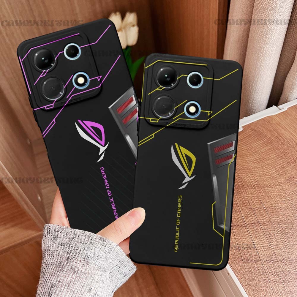 CAHAYABINTANG - CASING HP UNTUK INFINIX NOTE 30 GAMBAR GAME BOY SOFTCASE PELINDUNG HANDPHONE