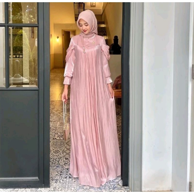 SHIMMER DRESS/GAMIS PRINCESS/GAMIS CANTIK