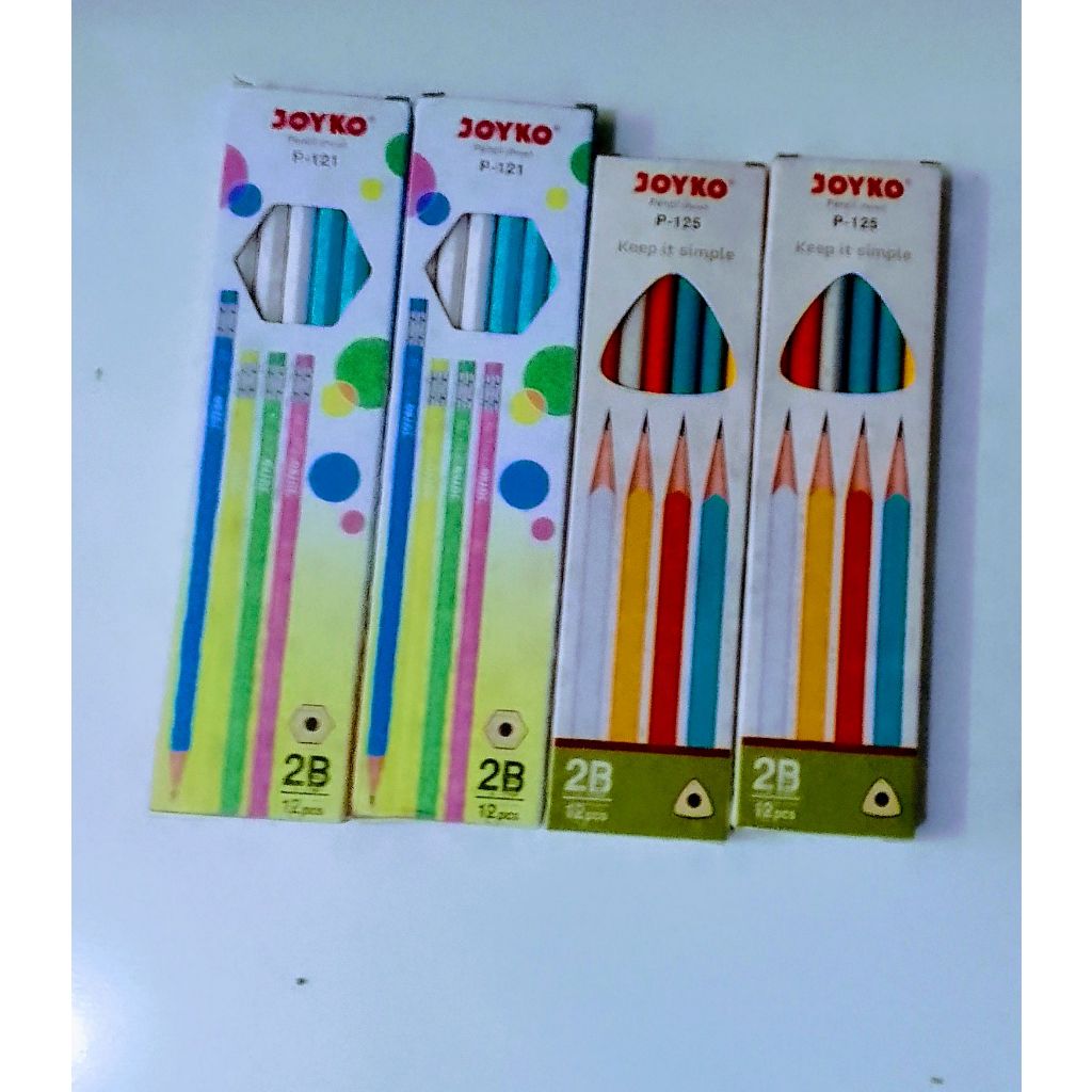

Pensil 2B joyko P-121 dan P-125