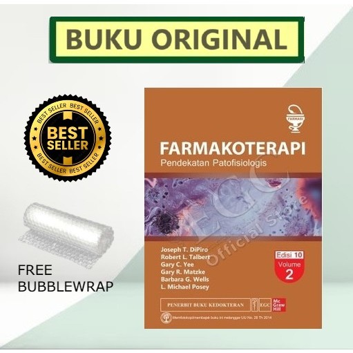 ORIGINAL FARMAKOTERAPI PENDEKATAN PATOFISIOLOGI EDISI 10 VOL 2 - JOSEPH T DIPIRO