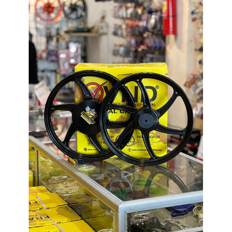 VELG VND SIX STAR ALUMINIUM ALLOY RING 14 MATIC HONDA & YAMAHA